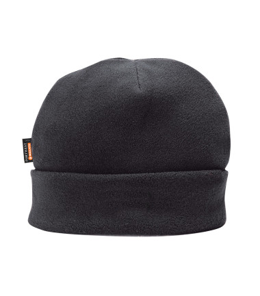 Bonnet polaire doublé insulatex de travail Noir Portwest