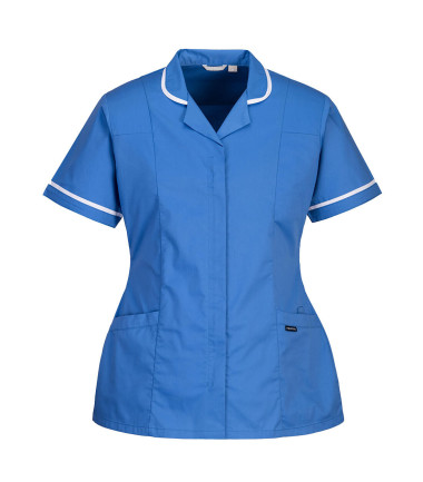 Tunique classique stretch de travail Bleu Hamilton Portwest