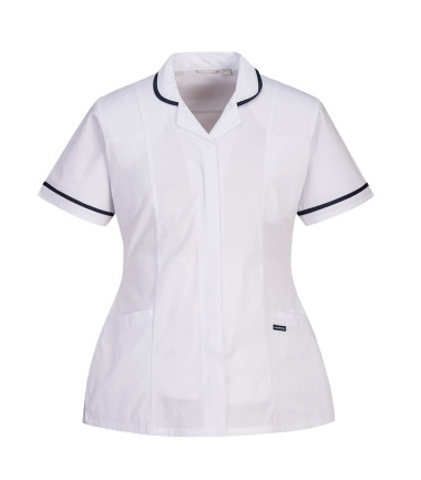 Tunique classique stretch de travail Blanc Portwest