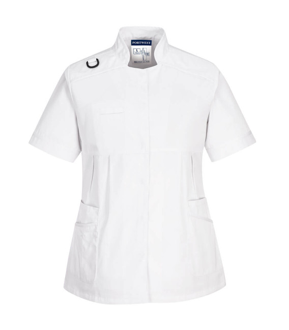 Tunique de maternité médicale de travail Blanc Portwest