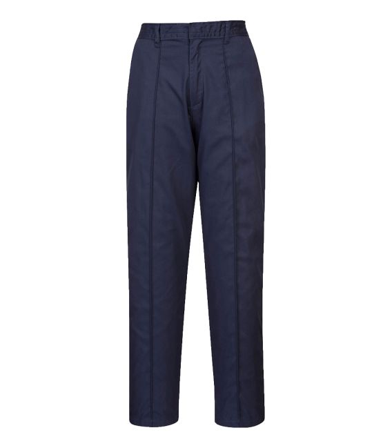 Pantalon femme elastiqué de travail Bleu Portwest