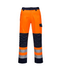 Pantalon orange/navy modaflame ris de travail Orange/Bleu Portwest
