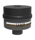 Filtre combiné a2p3 à fixation universelle de travail Noir Portwest