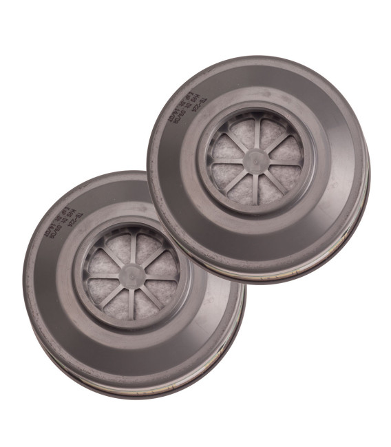 Filtre combiné en pack blister (2) de travail Gris Portwest