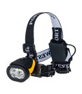 Lampe frontale dual power de travail Jaune/Noir Portwest