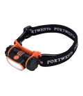 Lampe frontale rechargeable par usb de travail Noir Portwest