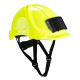 Casque endurance avec porte-badge de travail Jaune Portwest