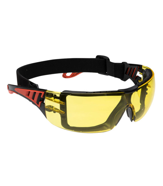 Lunettes tech look plus de travail Ambre Portwest