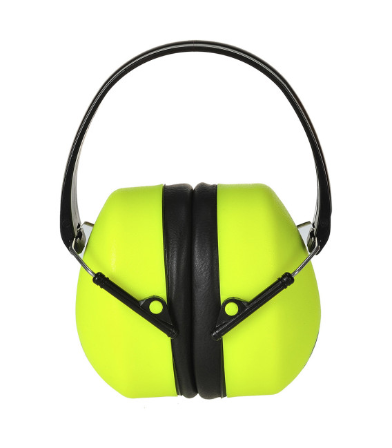 Casque anti-bruit super hv de travail Jaune Portwest