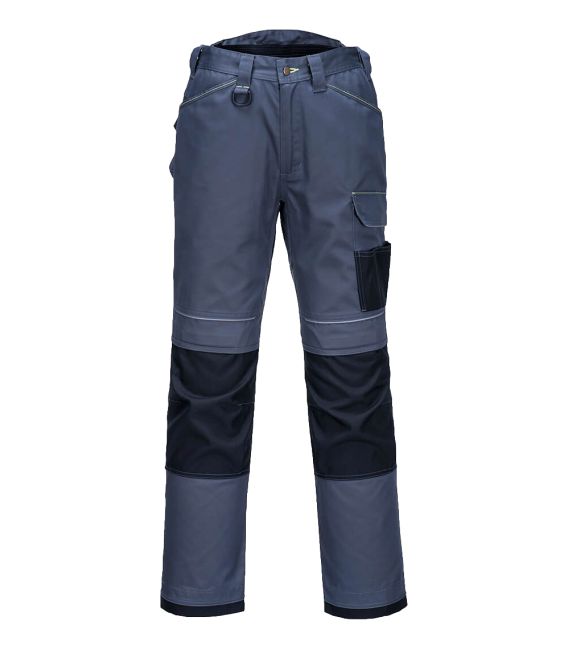 Pantalon extensible léger pw3 de travail Gris Zoom/Noir Portwest