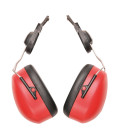 Coquilles anti-bruit endurance clip-on de travail Rouge Portwest