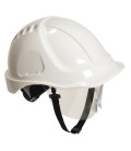 Casque à visiere endurance plus visor de travail Blanc Portwest