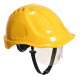 Casque à visiere endurance plus visor de travail Jaune Portwest