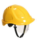 Casque à visiere endurance plus visor de travail Jaune Portwest