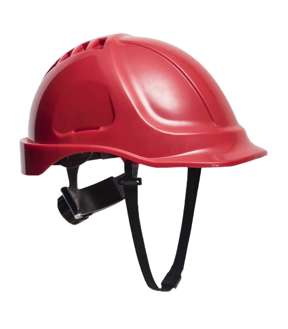 Casque endurance visor de travail Rouge Portwest
