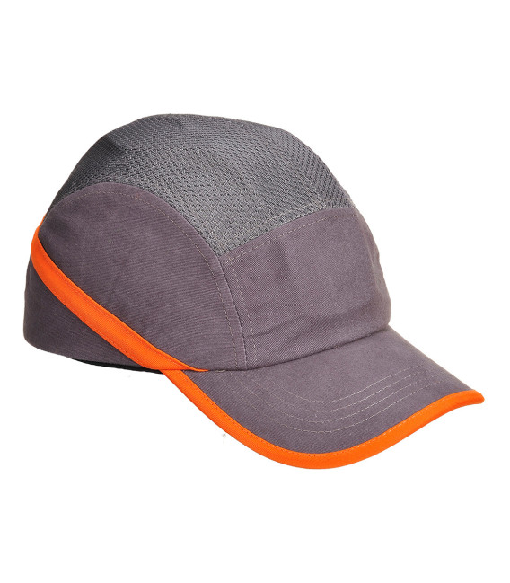 Casquette anti-heurt aérée de travail Gris Portwest