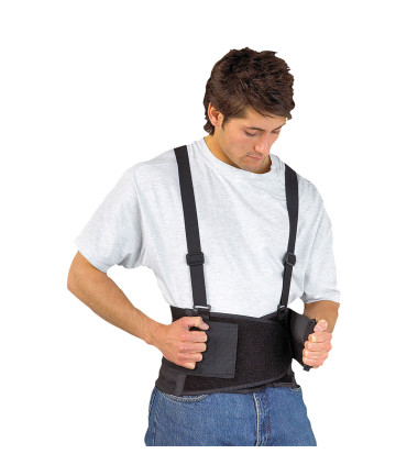 Ceinture lombaire de travail Noir Portwest