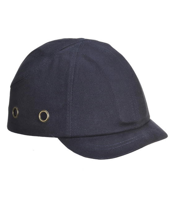 Casquette anti-heurt visière courte de travail Bleu Portwest