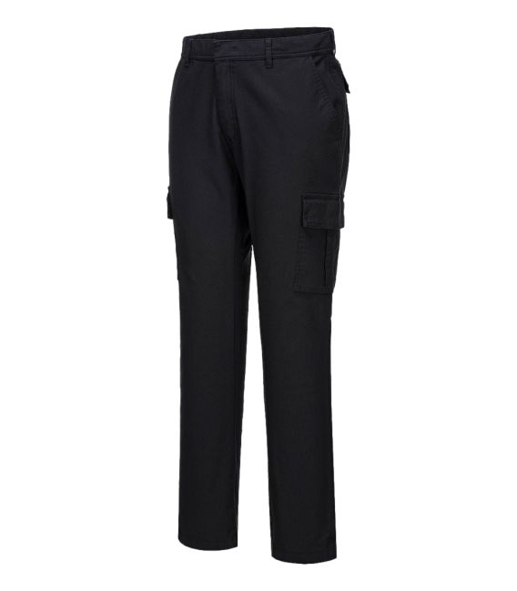 Pantalon combat slim stretch de travail Noir Portwest