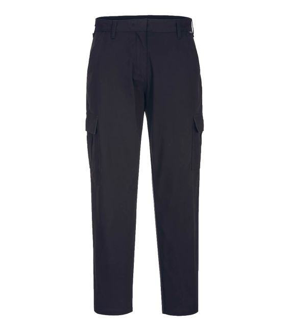 Pantalon cargo extensible pour femmes de travail Noir Portwest