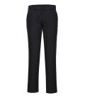 Pantalon femme chino slim de travail Noir Portwest