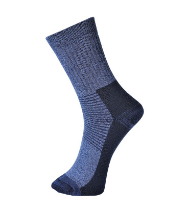 Chaussettes thermiques de travail Bleu Portwest
