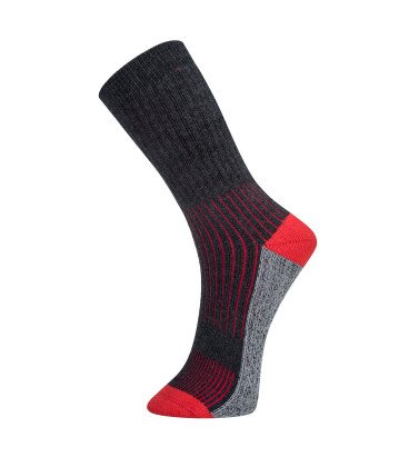 Chaussette de randonnée de travail Noir Portwest
