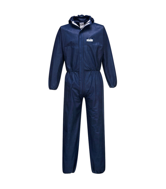 Combinaison biztex® sms type 5/6 de travail Bleu Portwest 50 Pièces