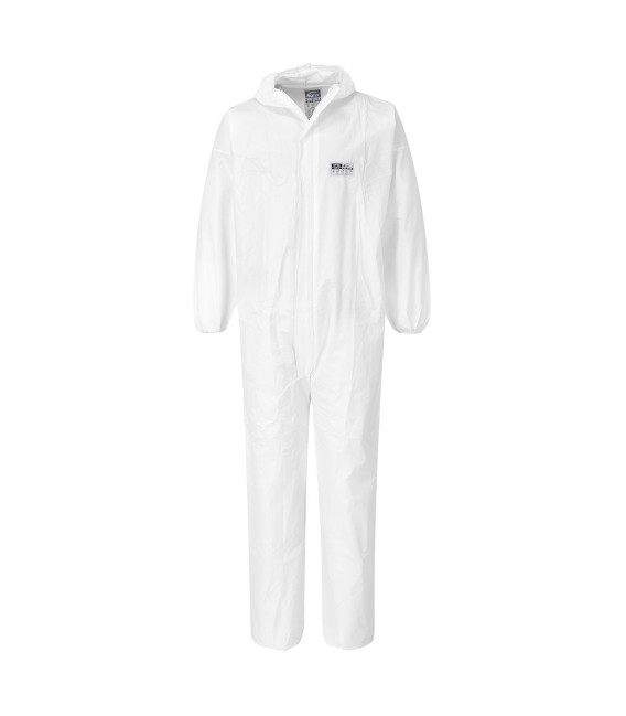 Combinaison biztex® microcool type 5/6 de travail Blanc Portwest (Qté 50 Pièces)