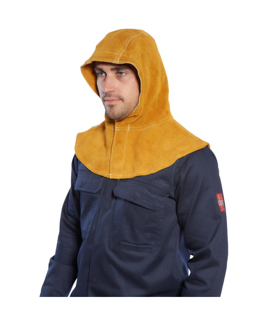 Cagoule en cuir de travail Bronze Portwest
