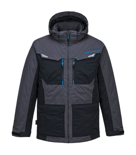 Parka wx3 de travail Gris Métal Portwest