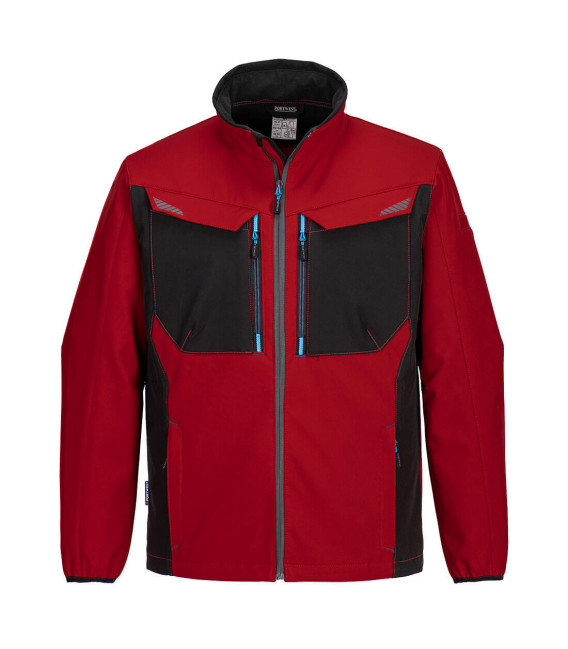 Softshell wx3 de travail Rouge foncé Portwest