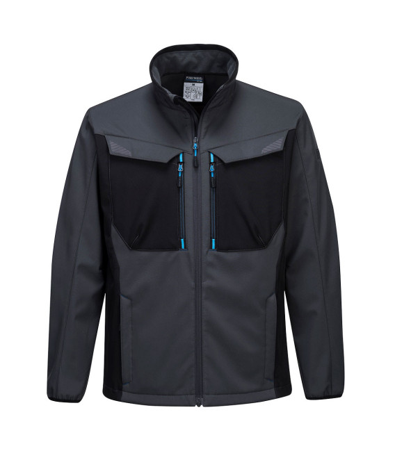 Softshell wx3 de travail Gris Métal Portwest