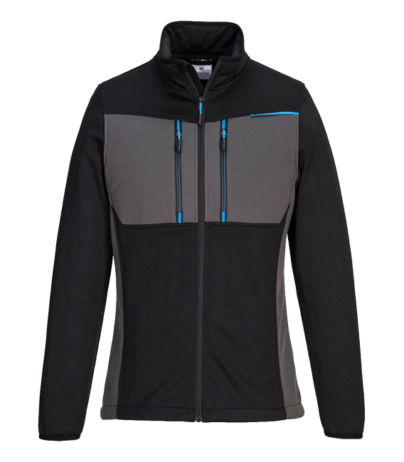 Wx3 full zip tech fleece de travail Noir Portwest