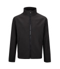 Softshell homme print & promo (2 couches) de travail Noir Portwest