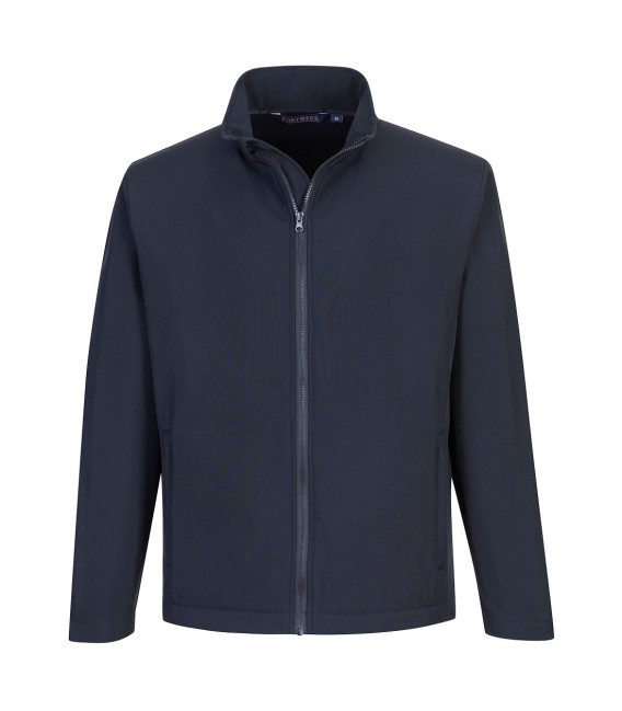 Softshell homme print & promo (2 couches) de travail Bleu Portwest