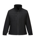 Softshell charlotte femmes (3l) de travail Noir Portwest