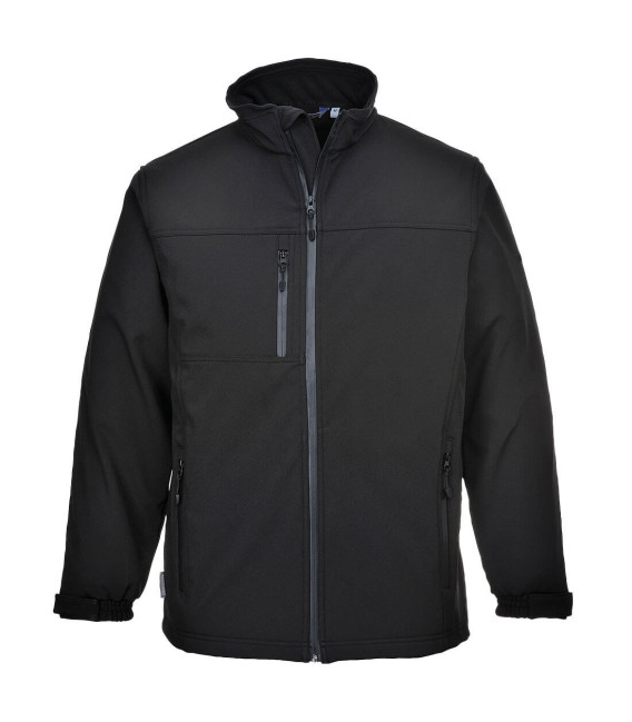 Blouson softshell (3l) de travail Noir Portwest