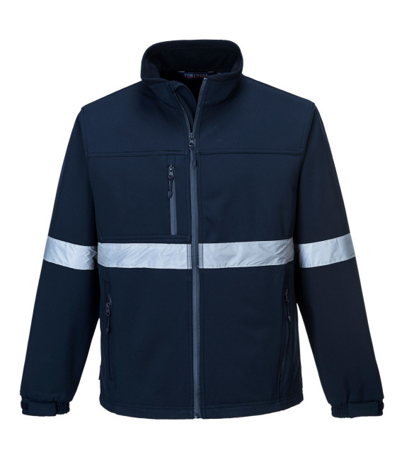 Softshell iona (3 couches) de travail Bleu Portwest