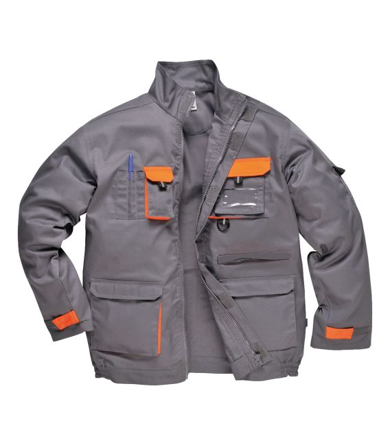 Blouson portwest texo contrast de travail Gris Portwest
