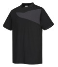 T-shirt pw2 m/c de travail Noir/ Zoom Gris Portwest