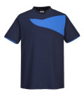 T-shirt pw2 m/c de travail Bleu/Royal Portwest