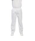 Pantalon taille elastiquée de travail Blanc Portwest