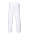 Pantalon taille elastiquée de travail Blanc Portwest