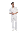 Pantalon taille elastiquée de travail Blanc Portwest