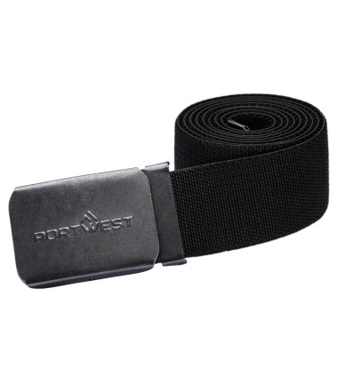 Ceinture de travail élastiquée de travail Noir Portwest