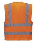 Gilet hv maille de travail Orange Portwest