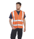 Gilet hv maille de travail Orange Portwest