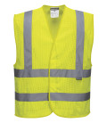 Gilet hv maille de travail Jaune Portwest