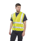 Gilet hv maille de travail Jaune Portwest
